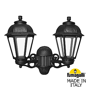 Уличный настенный светильник Fumagalli PORPORA/SABA K22.141.000.AXE27