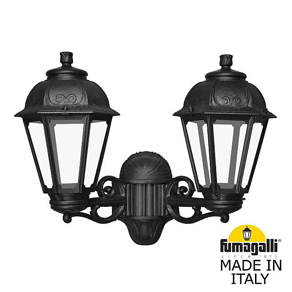 Уличный настенный светильник Fumagalli PORPORA/SABA K22.141.000.AXE27