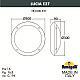 Уличный настенный светильник Fumagalli Lucia 1R3.000.000.AYE27GN1
