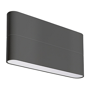Уличный настенный светильник Arlight SP-FLAT-S175x90-2x5W Day4000-MIX (Черный, 75 deg, 230V) (IP65 Металл) 063611
