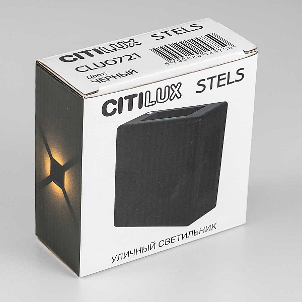 Уличный настенный светильник Citilux CLU0721