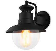 Уличный настенный cветильник Elektrostandard Talli D GL 3002D черный 4690389106576