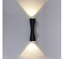Уличный настенный Reluce 86876-9.2-001JH LED2*3W BK RLOS