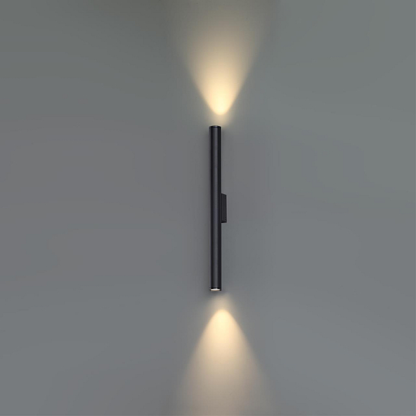 Уличный настенный светодиодный светильник Odeon Light Nature Tubus 7105/10WL