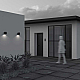 Уличный настенный светильник Maytoni Outdoor Block O507WL-L5B3K