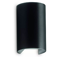 Уличный настенный светодиодный светильник Ideal Lux Apollo AP2 Nero 137391