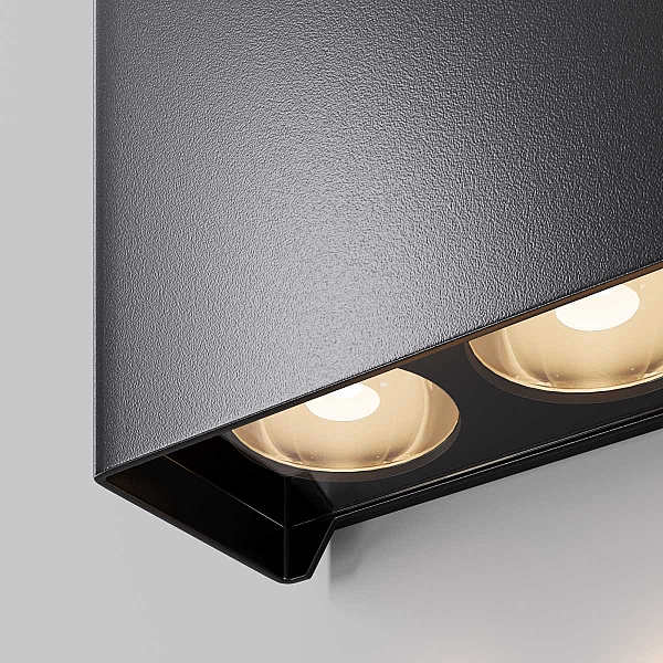 Уличный настенный светильник Maytoni Outdoor Shell O505WL-L6B3K