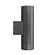 Уличный настенный светильник Arlight LGD-RAY-WALL-TWIN-R65-2x12W Day4000 (Серый, 6 deg, 230V) (IP65 Металл) 044232(1)