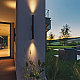 Уличный настенный светодиодный светильник Odeon Light Nature Tubus 7105/10WL