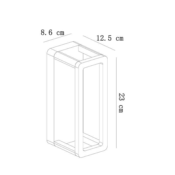 Уличный настенный светодиодный светильник Arte Lamp Hassaleh A3374AL-1BK