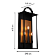 Уличный настенный светильник Favourite Lume 4299-3W