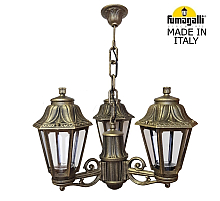 Уличный подвесной светильник Fumagalli SICHEM/ANNA 3L E22.120.S30.BXE27