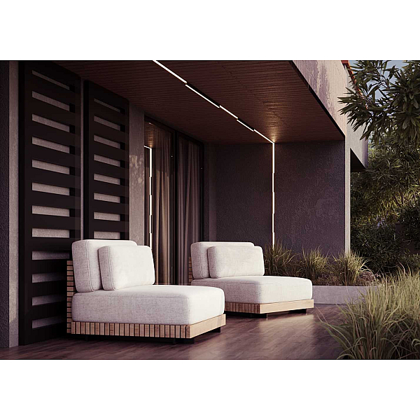 Уличный трековый светильник Maytoni Outdoor O-TR02-1-S-24WB4K