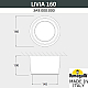 Уличный потолочный светильник Fumagalli Livia 3A9.000.000.LXD1L