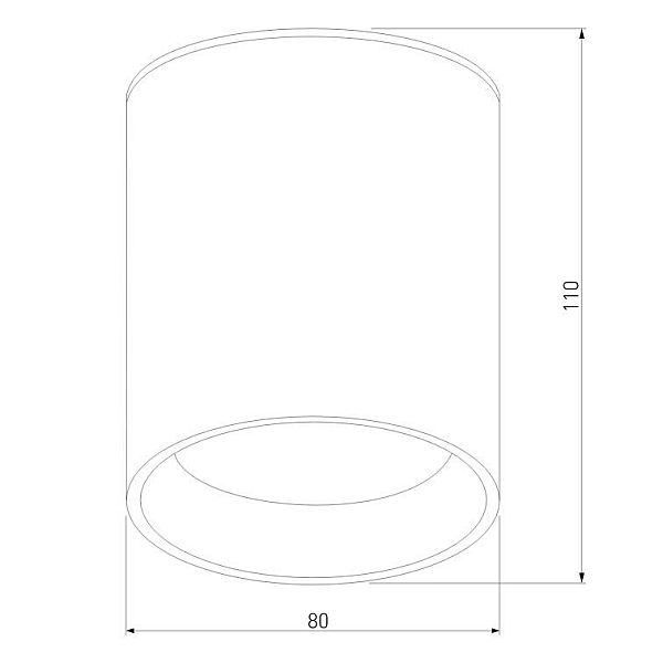 Уличный потолочный светильник Elektrostandard Light LED 4690389176968