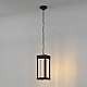 Уличный подвесной светильник Elektrostandard Frame 1528 TECHNO LED черный 4690389219115 a072091