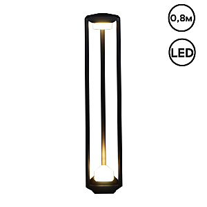 Ландшафтный светильник Reluce 09987-0.7-001JH 0.8M LED2X6W BK RLOS