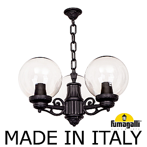 Уличный подвесной светильник Fumagalli Globe 250 G25.120.S30.AXF1R
