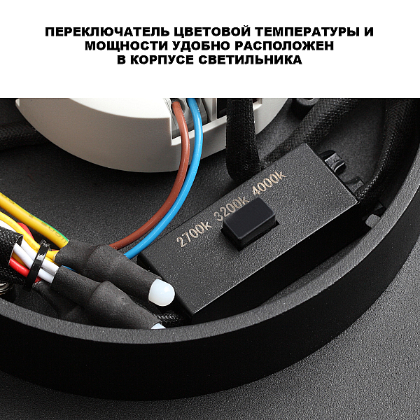 Уличный потолочный светильник с переключателем цв. температуры Novotech Street Virtuo 359721