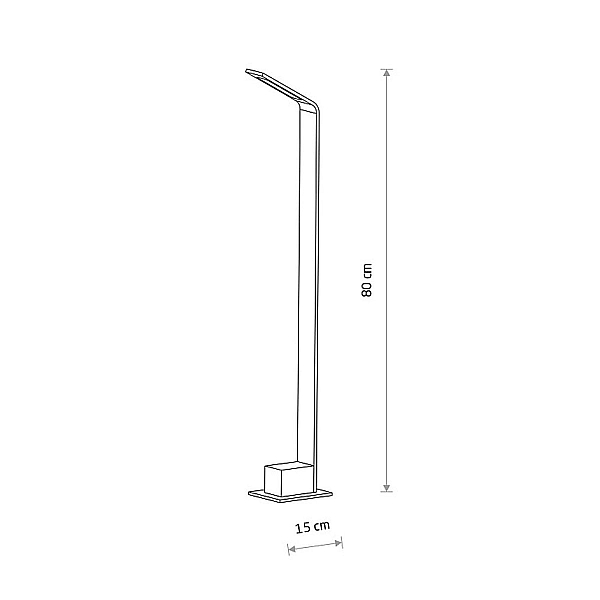 Уличный светильник Nowodvorski Slim Led Black 11540