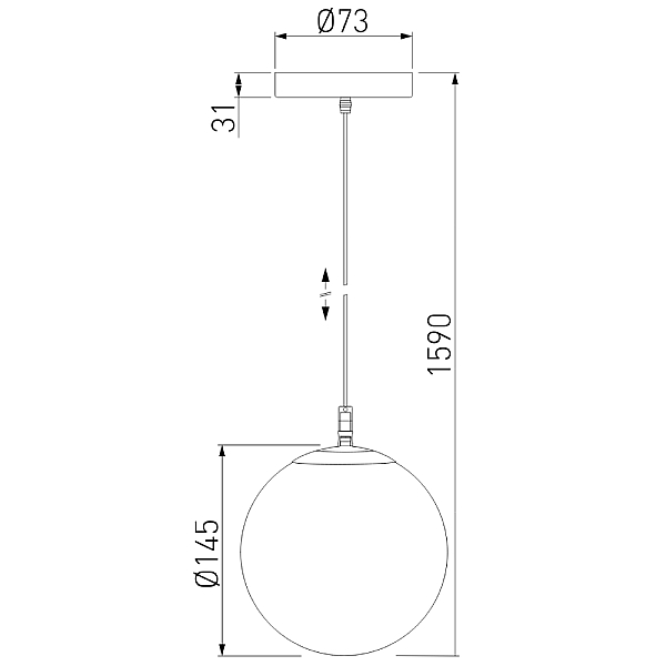 Уличный подвесной светильник Elektrostandard Sfera 4690389187902 a061032