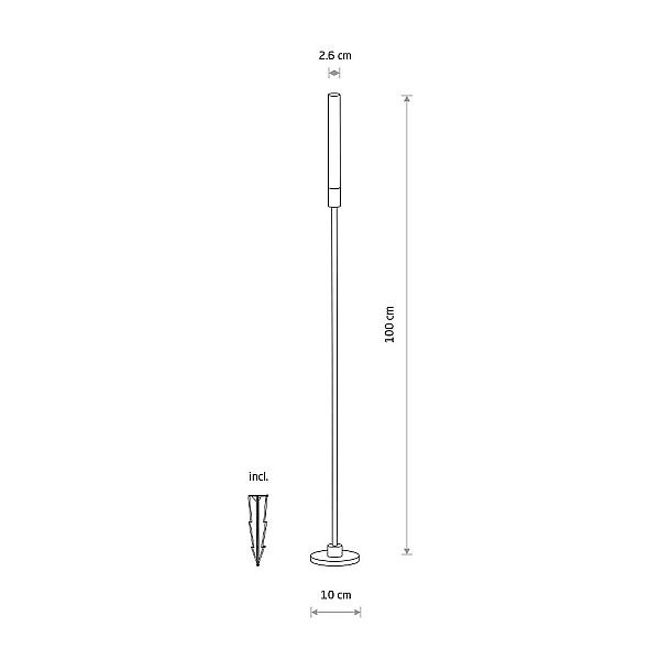 Уличный светильник Nowodvorski Zola Led Black 11545