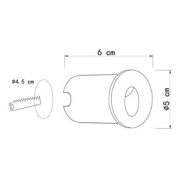 Уличный светодиодный светильник Arte Lamp Piazza A3802IN-1WH