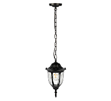 Уличный подвесной светильник ЭРА Галатея GBS-105-BL-0800 230В Е27 IP54 чёрный Б0071486