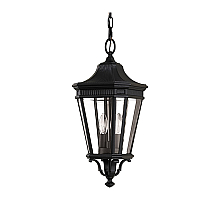 Уличный подвесной светильник Feiss Cotswold lane FE-COTSLN8-M-BK
