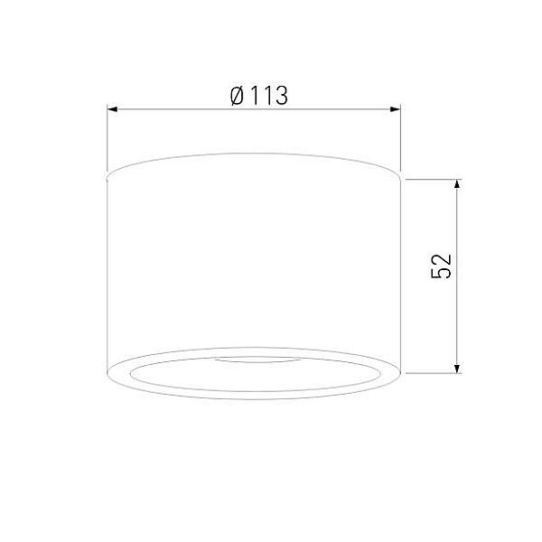 Уличный потолочный светильник Elektrostandard Light LED 35141/H черный 4690389180156 a057470