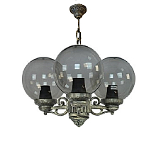Уличный подвесной светильник Fumagalli Sichem/Bisso/G250 3L G25.120.S30.BZE27