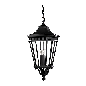 Уличный подвесной светильник Feiss Cotswold Lane FE-COTSLN8-L-BK
