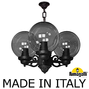 Уличный подвесной светильник Fumagalli Globe 250 G25.120.S30.AZF1R