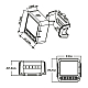 Умное реле Wi-Fi Uniel UL-00011709 2 канала. 100-240В. 2x10А 2x250Вт UCH-A301 2C/WF WHITE