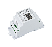 Релейный модуль Arlight SMART-702-82-2G-DRO-PS (230V, 2x8A, 2.4G) DIN-рейка (IARL, IP20 Пластик) 062077