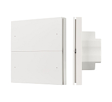 Кнопочная панель Arlight SMART DALI-301-22-4K-D2-IN White (BUS, Frameless) (IARL, IP20 Пластик) 060978