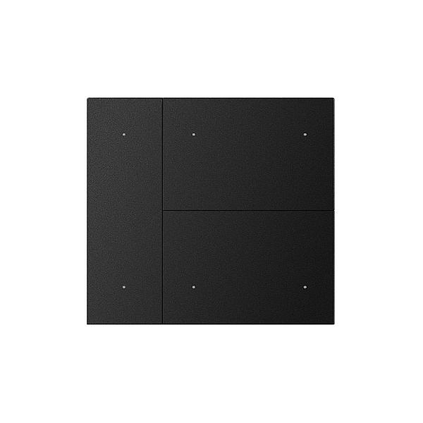 Накладка панели Arlight KNX-23-3G-SUF Black (Backlightless) 052876