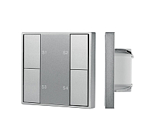 Кнопочная панель Arlight DALI-201-23-1G-4SC-IN Silver (BUS, Frame) 048184