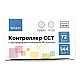 Контроллер для двухцветной светодиодной лентой Apeyron 12-24В 72Вт 2*3A/канал, IP20 пульт, DC-коннектор для входа, 4-игольчатый коннектор для выхода 04-30