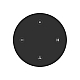 Пульт Arlight SMART-801-22-4G-4SC-SH Black (3V, Magnet, 2.4G) 046481
