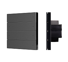 Кнопочная панель Arlight SMART DALI-301-22-8K-D2-IN Black (BUS, Frameless) (IARL, IP20 Пластик) 060974