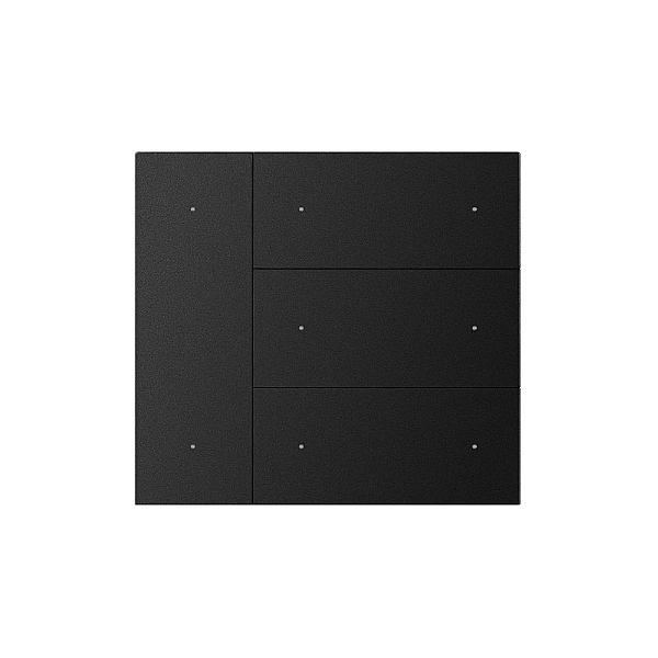 Накладка панели Arlight KNX-23-4G-SUF Black (Backlight) 051083