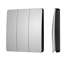 Кнопочная панель Arlight KINETIC-801-22-3G-WP-SUF Silver (No battery, IP67, 433Mhz) 051683