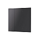 Накладка панели Arlight KNX-23-2G-SUF Dark Grey (Backlight) 051098
