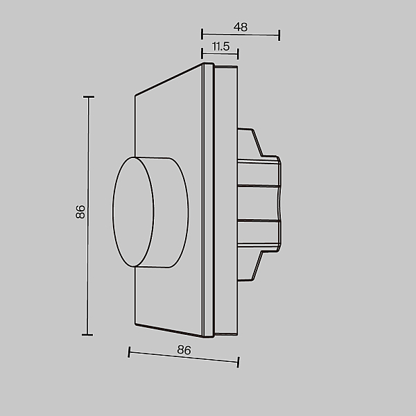 Панель управления Maytoni Lighting control 711026