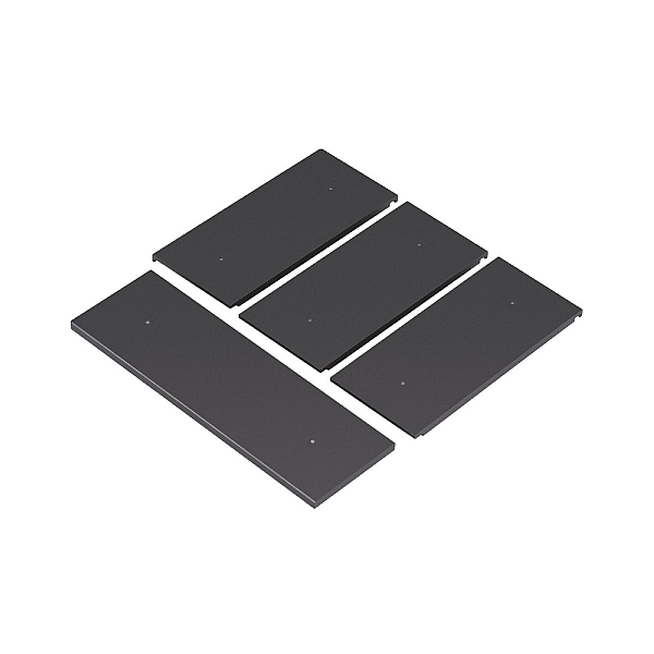 Накладка панели Arlight KNX-23-4G-SUF Dark Grey (Backlight) 051087