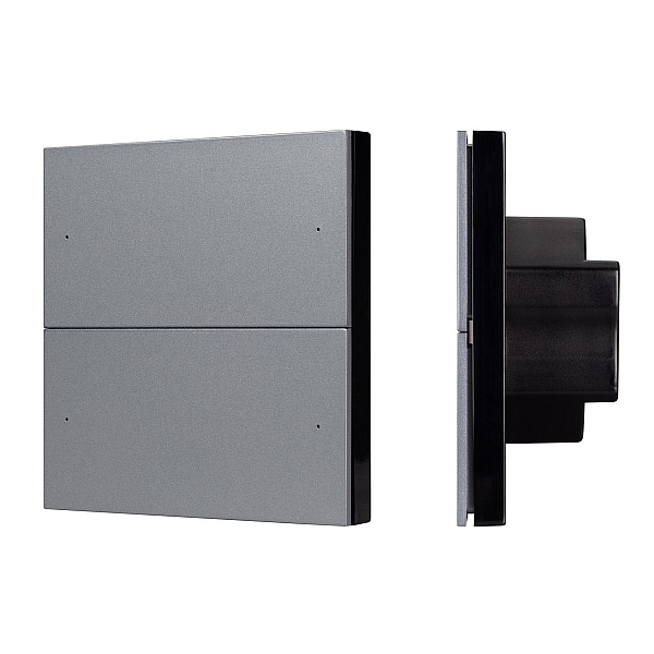 Кнопочная панель Arlight SMART DALI-301-22-4K-D2-IN Grey (BUS, Frameless) (IARL, IP20 Пластик) 060977