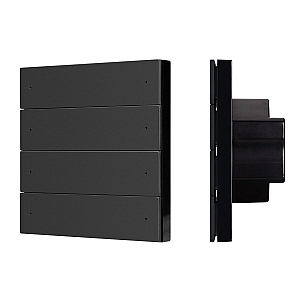 Кнопочная панель Arlight SMART-ZB-801-22-1G-8SC-MULTI-IN Black (230V) 055484