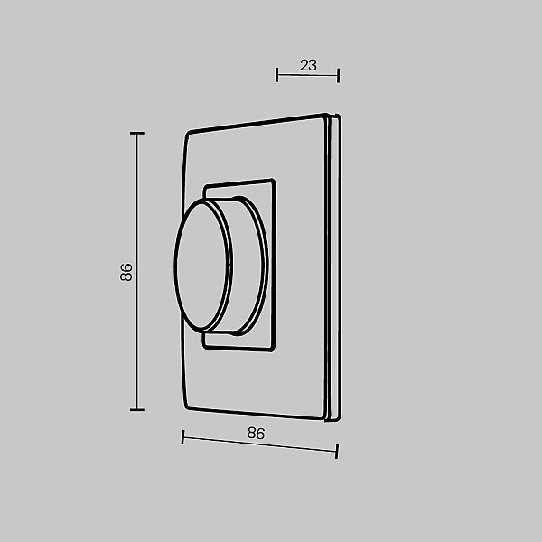 Панель управления Maytoni Lighting control 711012