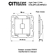 Настенный пульт Citilux CLR4W